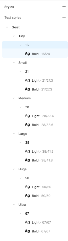 Figma Text Styles Proof